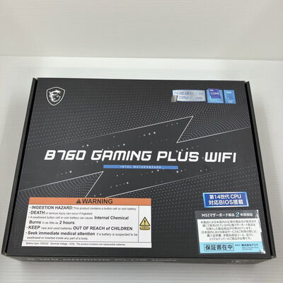 【秋葉原本店】中古  MSI B760 GAMING PLUS WIFI (B760 1700 ATX DDR5) 3410013612 