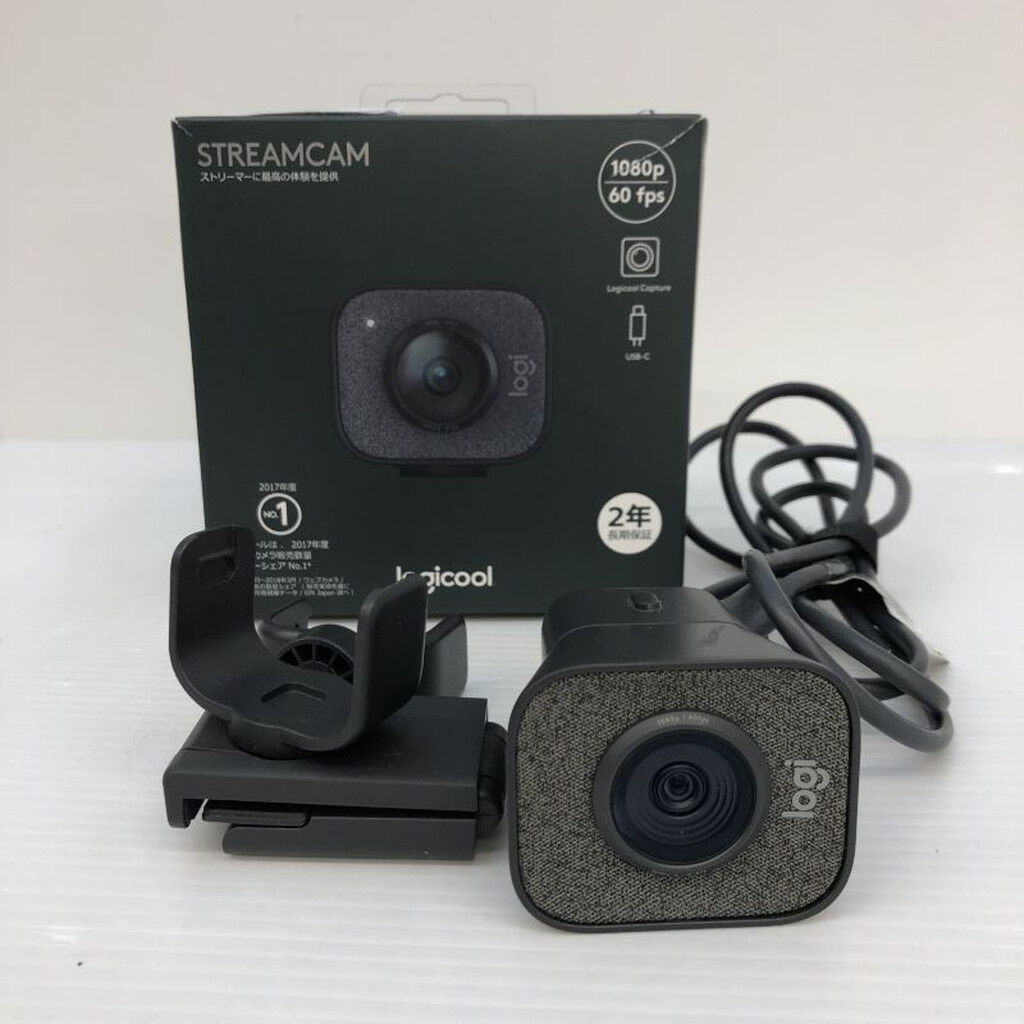 StreamCam C980GR グラファイト logicool（ロジクール） ウェブカメラ C980 フルHD 1080P 60FPS