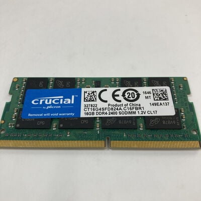 【神戸・三宮店】中古  PC4-19200 16GB ノート用(DDR4-2400) 150697 