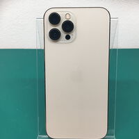 中古  【SIMロック解除済み】【SoftBank】Apple iPhone12 Pro Max 6.7インチ 128GB (ゴールド)  MGCW3J/A 155675 