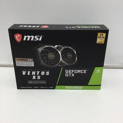 【白山FM松任店】中古  MSI GeForce GTX 1660 SUPER VENTUS XS OC (GTX1660 SUPER) 141208 
