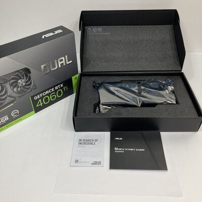 【神戸・三宮店】中古  ASUS DUAL-RTX4060TI-O8G-EVO (RTX4060Ti 8G) 175545 