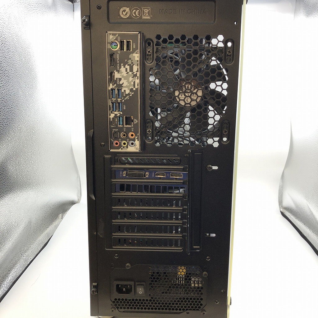 中古 自作パソコン(Ryzen 5 3600/16GB/SSD500GB/GTX1660/OS無し