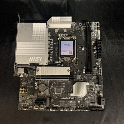 【横浜駅前店】中古  MSI PRO B860M-B WIFI (B860 1851 mATX DDR5) 3400009481 