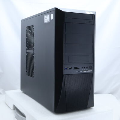 【通販センター】中古  THIRDWAVE GALLERIA KT(Intel Core i7 9700K/16GB DDR4 (PC4)/SSD500GB/DVDマルチ/NVIDIA GeForce RTX 2070 8GB/W11H64 MAR) 201885【7/30値下げ!】 