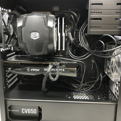 【宇都宮鶴田店】中古  自作PC(i5 11500/32GB/SSD250GB/HDD2TB/RTX3060Ti) 5280001790 