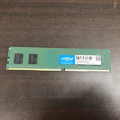 【福山ココローズ店】中古  PC4-25600 8GB デスクトップ用(DDR4-3200) 140727 