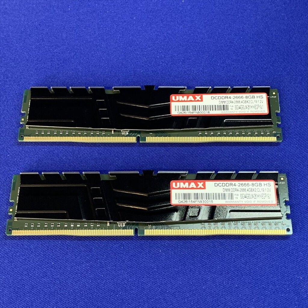 中古 4GB 2枚組(合計8GB) PC4-21300/DDR4-2666 デスクトップ用 190932