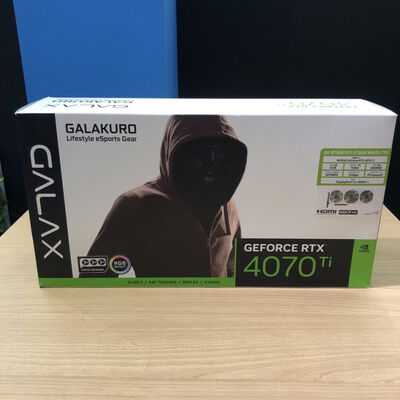 【甲府飯田店】中古  玄人志向 GK-RTX4070Ti-E12GB/WHITE/TP2 (RTX4070Ti 12GB) 4720002051 