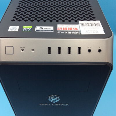 【秋葉原本店】中古  THIRDWAVE GALLERIA SK(Intel Core i7 10700/16GB/SSD500GB/なし/NVIDIA GeForce RTX 2070 SUPER 8GB/W11H64 MAR) 189199 
