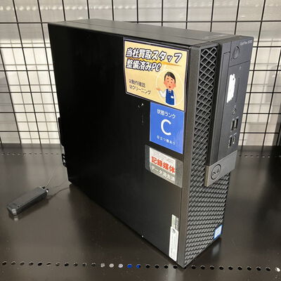 【宮崎恒久店】中古  DELL Optiplex 5060(Intel Core i5 8500/8GB/SSD256GB/なし/オンボード/W11H64 MAR) 176640 