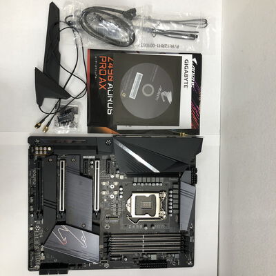 【福山ココローズ店】中古  GIGABYTE Z490 AORUS PRO AX rev1.1(Z490 1200 ATX) 142609 