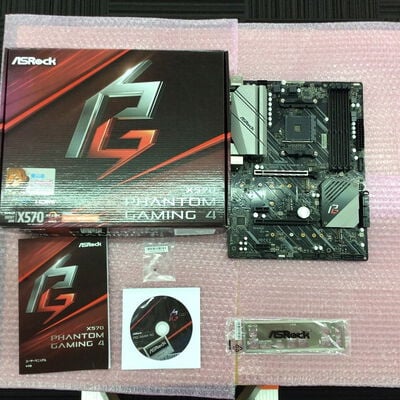【なんば店】中古  ASRock X570 Phantom Gaming 4 (X570 AM4 ATX DDR4) 140055 