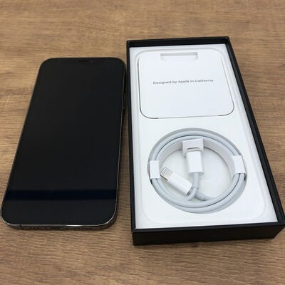 【宇都宮鶴田店】中古  【SIMロック解除済み】【docomo】Apple iPhone12 Pro 6.1インチ 128GB (グラファイト) MGM53J/A 155568 