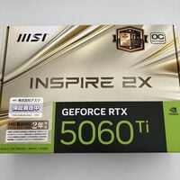 中古  MSI GeForce RTX 5060 Ti 8G INSPIRE 2X OC (RTX5060Ti 8G) 178251 