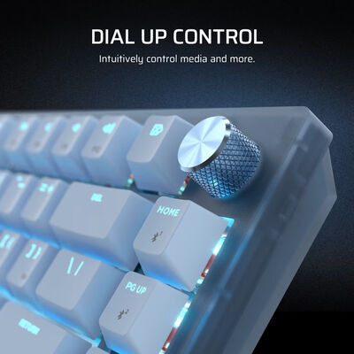 Corsair  K65 PLUS WIRELESS CHR-91D451E-JP (ワイヤレス 静音赤軸 フロストホワイト) 