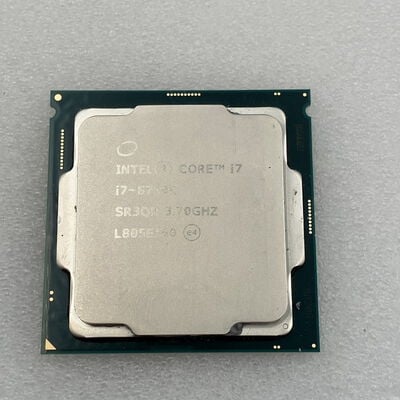 【新潟店】中古  INTEL Core i7 8700K (1151/3.70GHz/12M/C6/T12) 136197 