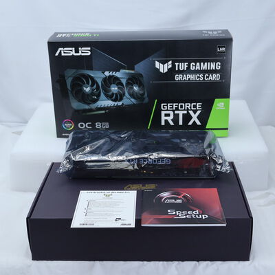 【通販センター】中古  ASUS TUF-RTX3060TI-O8G-V2-GAMING (RTX3060Ti 8GB) 175513 