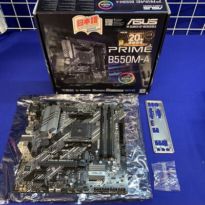 【横浜駅前店】中古  ASUS PRIME B550M-A (B550 AM4 mATX DDR4) 142903 