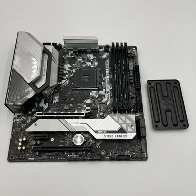 【なんば店】中古  ASRock B550M Steel Legend (B550 AM4 mATX DDR4) 142939 