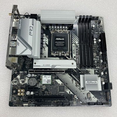 【京都店】中古  ASRock B760M Pro RS/D4 WiFi (B760 1700 mATX DDR4) 3180005954 