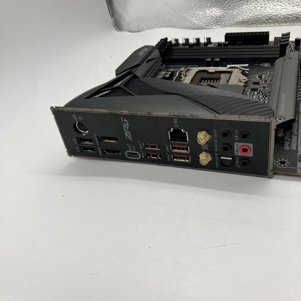 中古 MSI MPG Z490 GAMING CARBON WIFI (Z490 1200 ATX) 142620