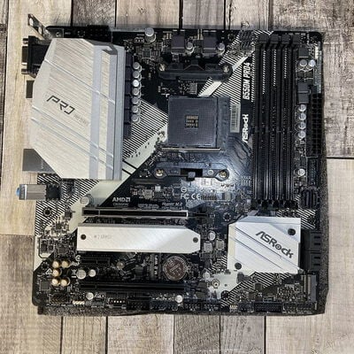【広島店】中古  ASRock B550M Pro4 (B550 AM4 mATX DDR4) 142938 