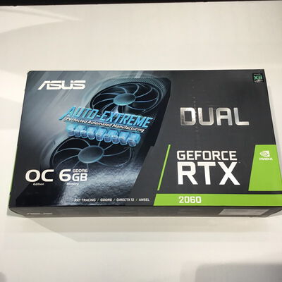 【松山環状枝松店】中古  ASUS DUAL-RTX2060-O6G-EVO(RTX2060 6GB PCI-E) 4560001870 