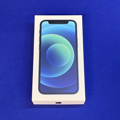 【横浜駅前店】中古  【SIMロック解除済み】【SoftBank】Apple iPhone12 mini 5.4インチ 128GB (ブルー)  MGDP3J/A 155641 