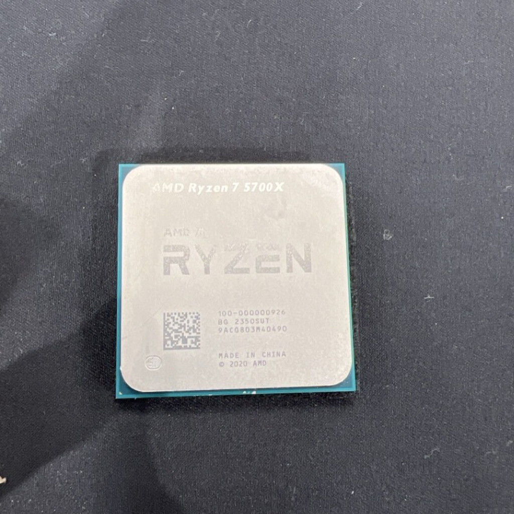 中古 AMD Ryzen 7 5700X (AM4/3.4GHz/36M/C8/T16/65W) 150182 （379371