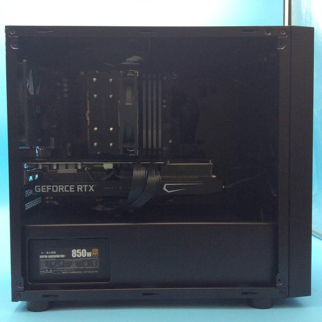 中古 自作デスクトップパソコン(Core_i5_12600KF/32GB/SSD500GB+2TB