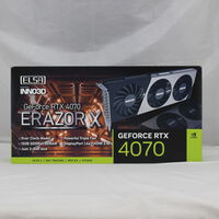 中古  ELSA GeForce RTX 4070 ERAZOR X GD4070-12GEREZX（RTX 4070 12GB） 3480032401 