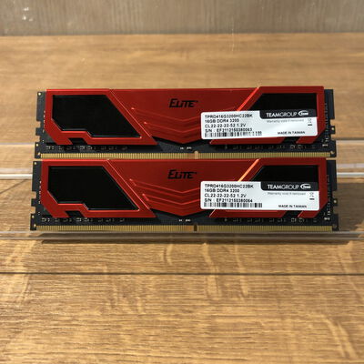 【姫路店】中古  16GB 2枚組(合計32GB) PC4-25600/DDR4-3200 デスクトップ用 190913 