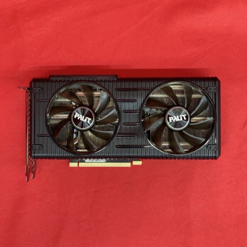 中古 Palit RTX3060Ti Dual OC NE6306TS19P2-190AD (RTX3060Ti 8GB