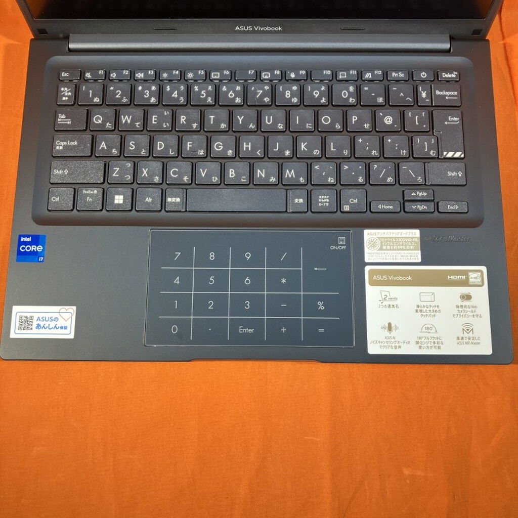 中古美品】ASUSノート/Vivobook14/X1405ZA-I7COBL Amazon.co.jp