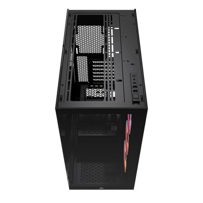 Corsair  3500X LX-R RGB iCUE LINK Black CC-9011324-WW (E-ATX ガラス ブラック) 