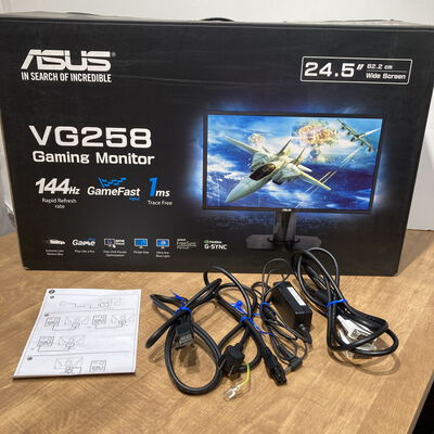 【富山本郷店】中古  ASUS VG258Q(24.5W 1D1H1DP 1ms TN 144Hz) 4760000851 