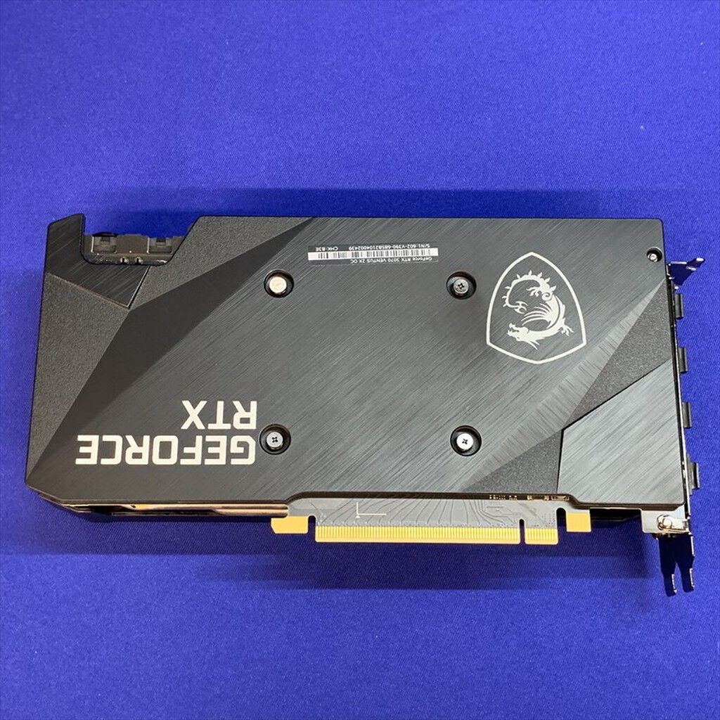 中古 MSI GeForce RTX 3070 VENTUS 2X OC (RTX3070 8G) 143902
