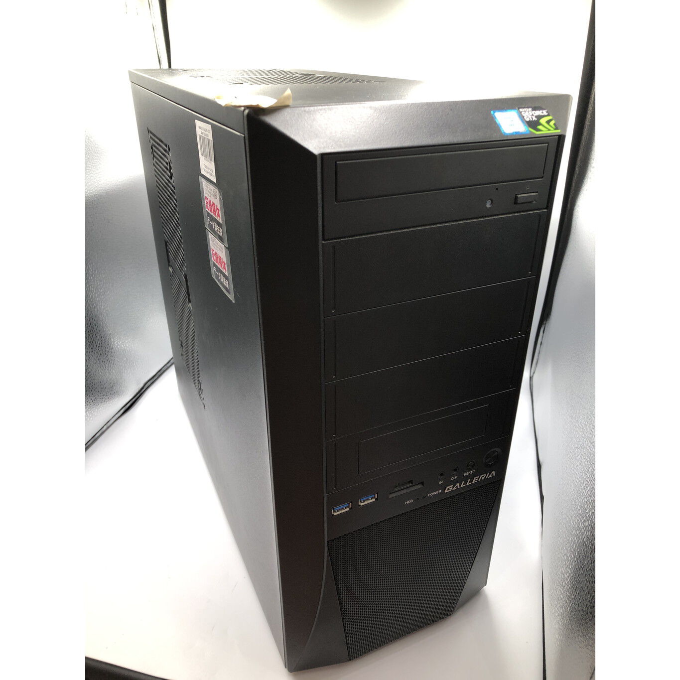 中古 GALLERIA ZZ(i7 8086K/32GB/SSD512GB/HDD3TB/GTX1080Ti