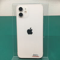中古  【SIMロック解除済み】【SoftBank】Apple iPhone12 6.1インチ 128GB (ホワイト) MGHV3J/A 155558 