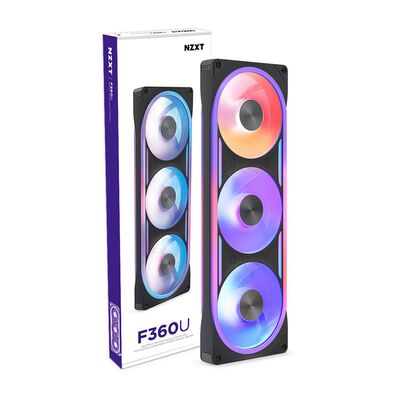 NZXT  F360U Ultra RGB Black RF-E36US-BA (360mm ARGB ブラック) 