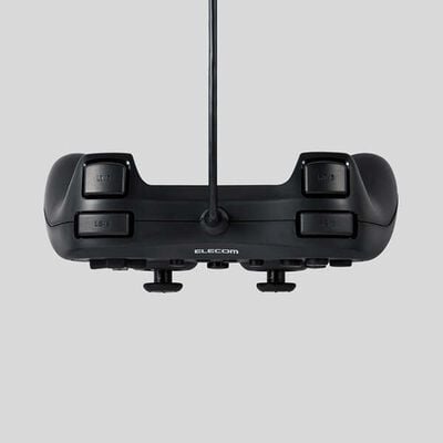 エレコム  JC-GP20SBK (有線スタンダードゲームパッド GP20S ストレート配置) 