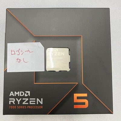 【新潟店】中古  AMD Ryzen 5 7600X (AM5/4.7GHz/38M/C6/T12/105W 152464 
