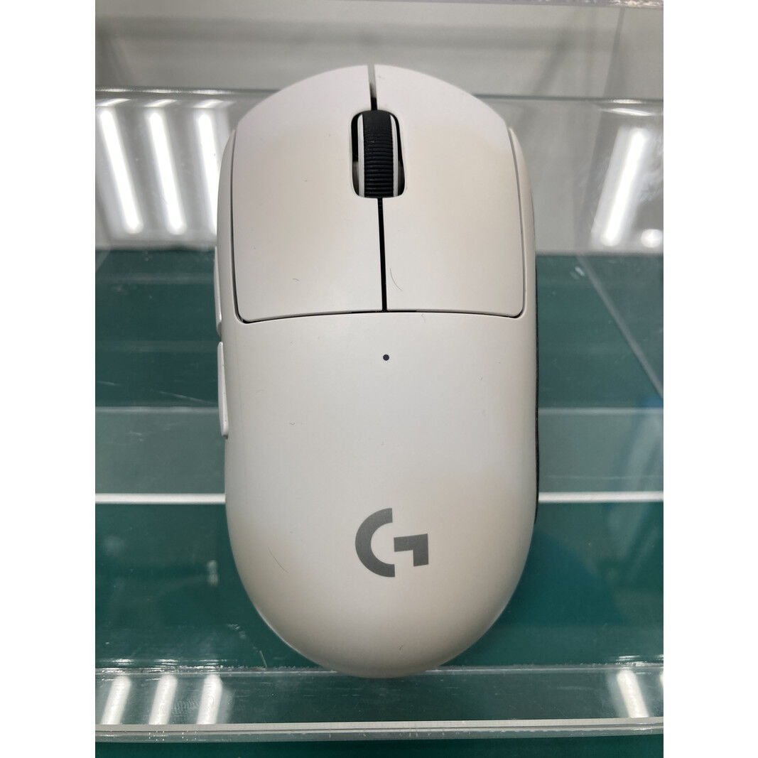 Logicool G PRO X SUPERLIGHT ホワイト 中古 Logicool G PRO X SUPERLIGHT ワイヤレス ゲーミングマウス