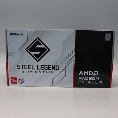 【札幌店】中古  ASRock RX9060XT SL 16GO(RX9060XT Steel Legend 16G) 179896 