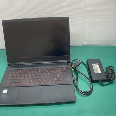 【浦添城間店(沖縄)】中古  MSI GF65 thin 10UE-063JP (i5 10300H/16GB/SSD512GB/RTX3060/WLAN/15.6FHD) 3280022412【4/16値下げ!】 