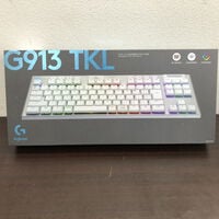 中古  Logicool　G913 TKL LIGHTSPEED Wireless RGB Mechanical Gaming Keyboard-Tactile G913-TKL-TCWH [ホワイト] 5090001060 