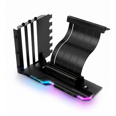 EZDIY  AH00 PCIe 5.0 ARGB Vertical GPU Mount  Black YIHPI348 (PCIe 5.0 ARGB垂直グラフィックボードホルダー ブラック) 
