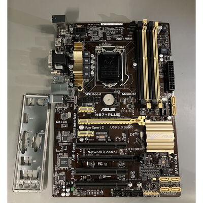 【座間相武台】中古  ASUS H87-PLUS (H87 1150 ATX DDR3) 122300 