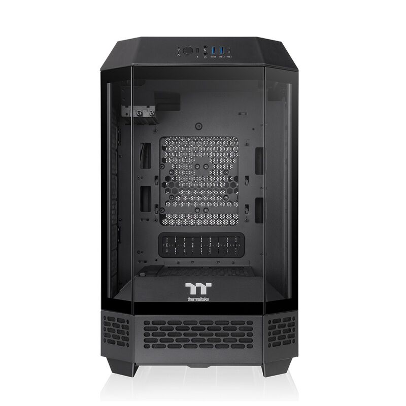 Thermaltake The Tower 250 Black CA-1Z9-00S1WN-00 (Mini-ITX ガラス